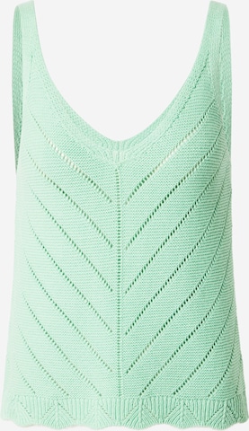 ONLY Knitted Top 'ROSELIA' in Green: front