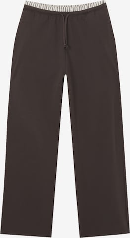 Pantaloni di Pull&Bear in marrone: frontale