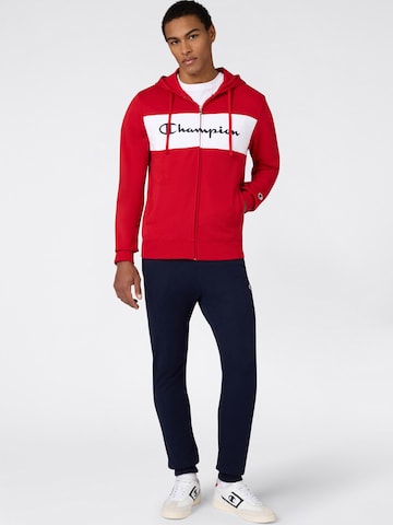Survêtement Champion Authentic Athletic Apparel en rouge : devant