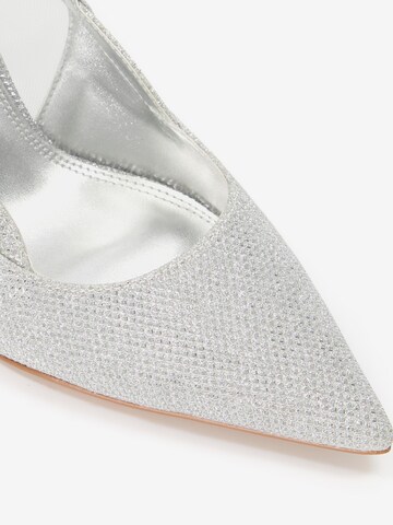 Dune LONDON Pumps 'BRISTAL' in Zilver