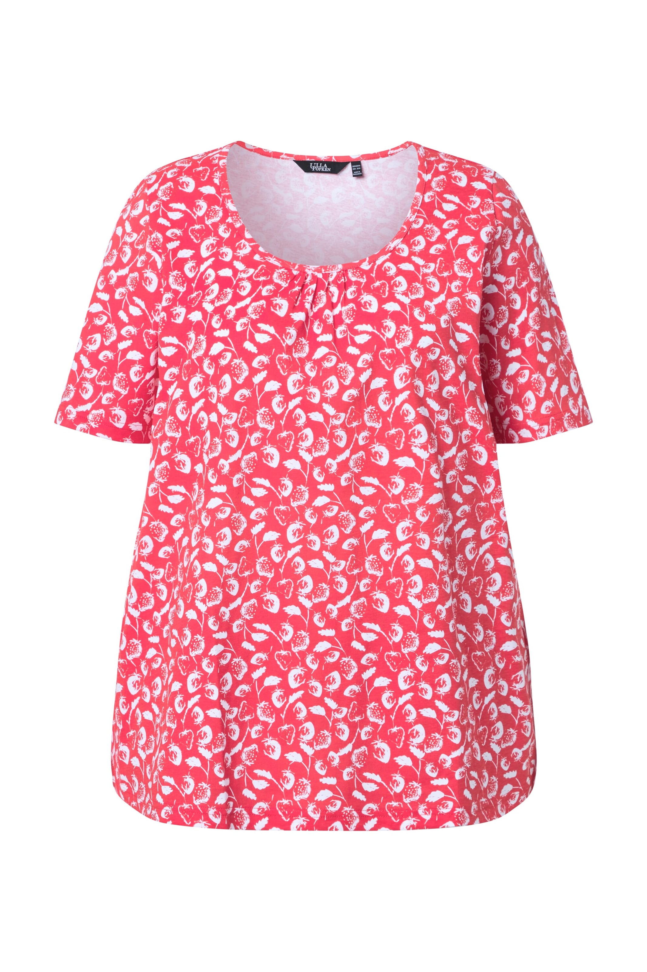 Ulla Popken Shirt in Red: front