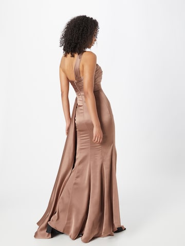 Robe de soirée 'Diana' Jarlo en marron