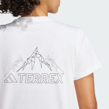 ADIDAS TERREX Functioneel shirt in Wit