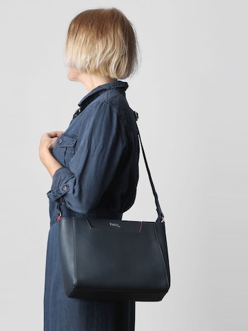 VARGU Umhängetasche 'Sandrin 1' in Blau: Vorderseite