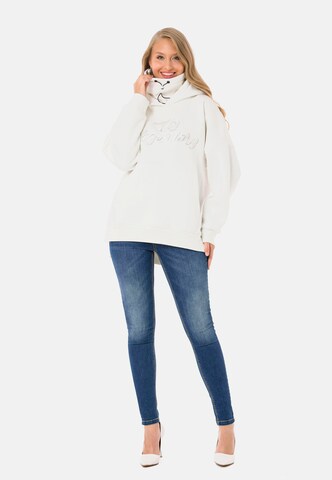 Sweat-shirt CIPO & BAXX en beige