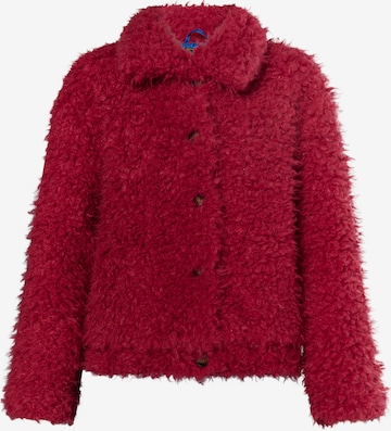 faina Winter Jacket in Red: front