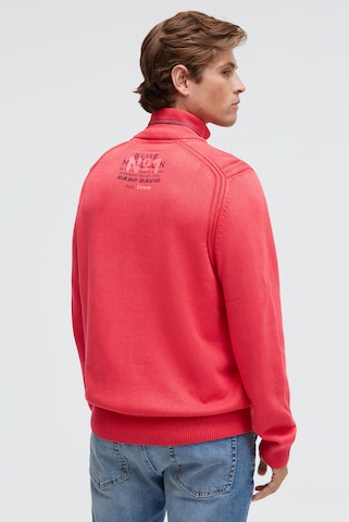 CAMP DAVID Sweater in Red