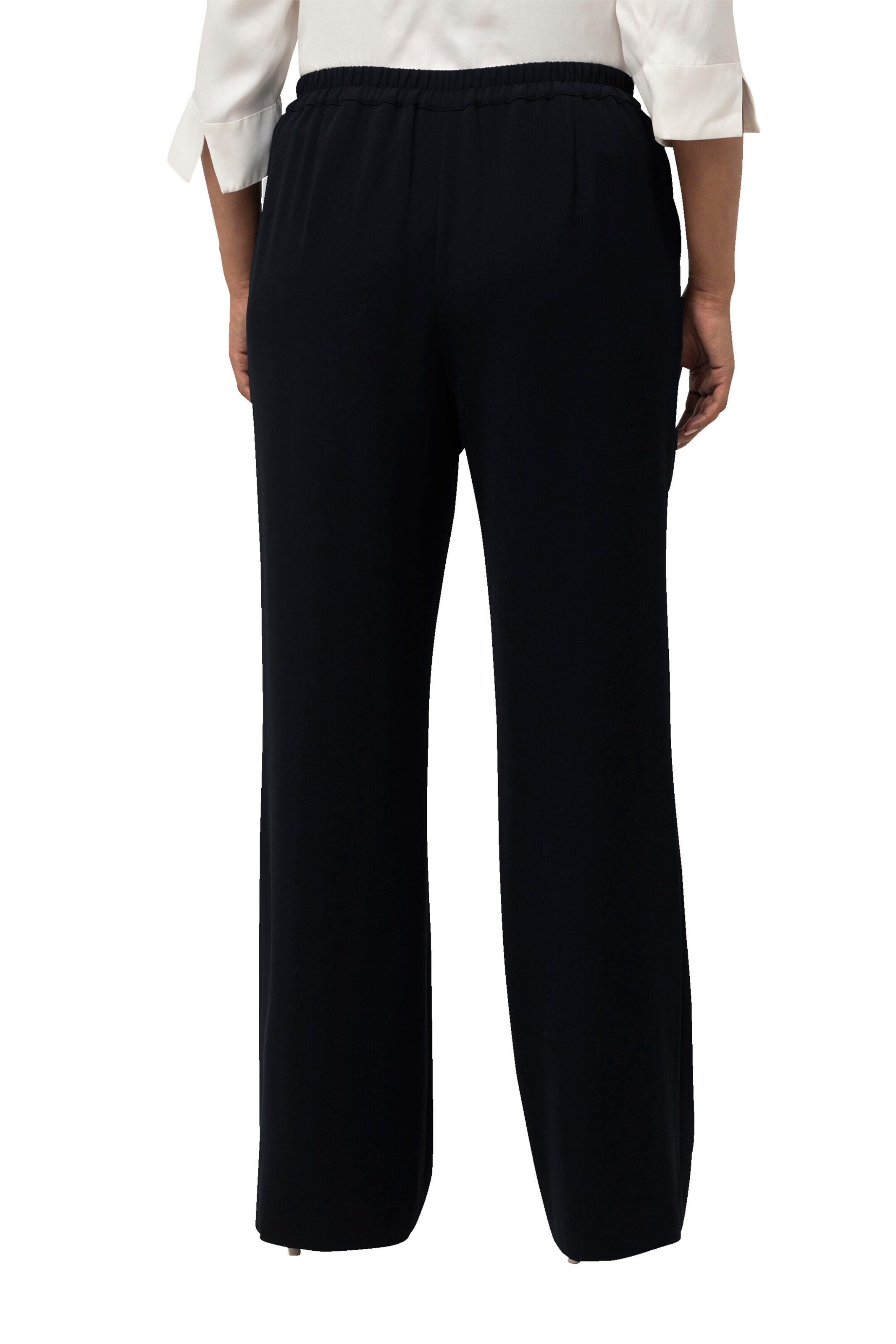 Ulla Popken Loosefit Broek in Blauw