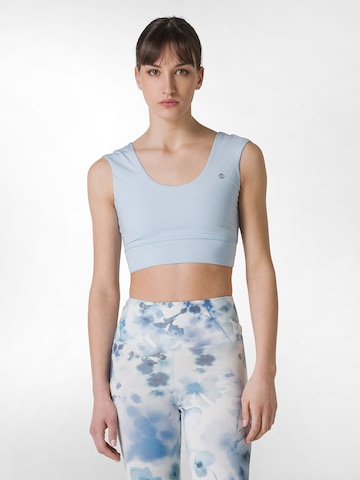 DEHA Bustier Sport bh in Blauw: voorkant