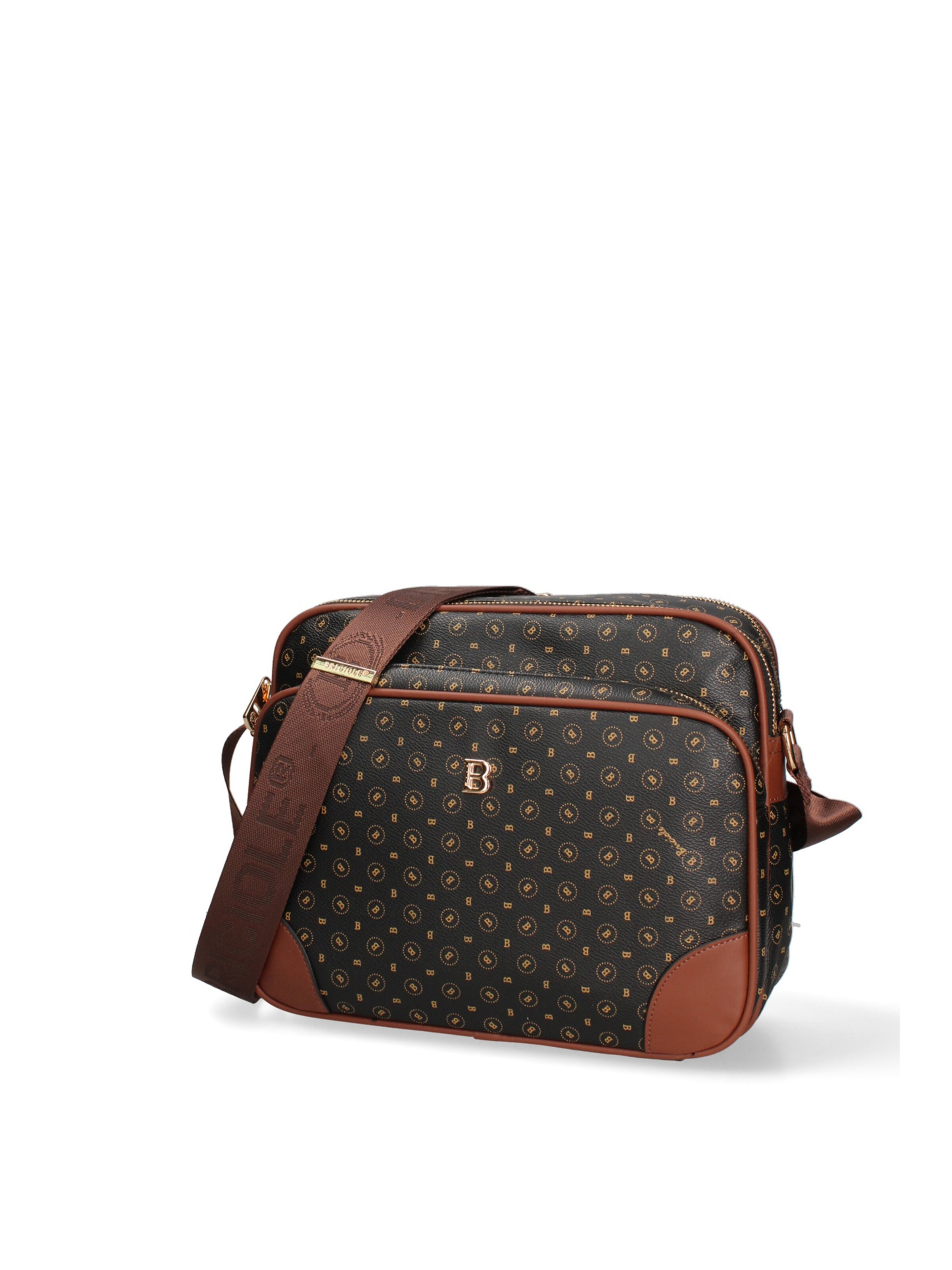 Briciole Schultertasche in Schwarz: Vorderseite