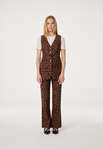 Fabienne Chapot Slimfit Broek in Bruin