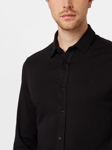 Coupe slim Chemise Calvin Klein en noir