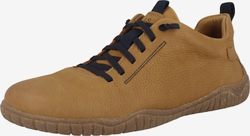 Chaussure de sport à lacets 'Wallace' JOSEF SEIBEL en jaune : devant