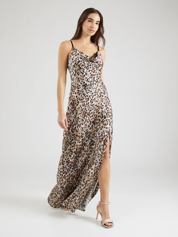 Abito da sera 'ADLE' di GUESS in beige: frontale
