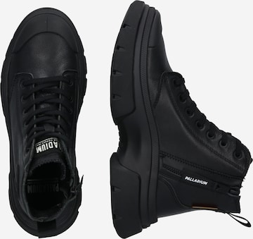 Palladium - Botines con cordones en negro