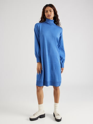 Soft Rebels Knitted dress 'Lea' in Blue: front