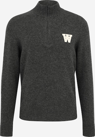 Pullover 'Blu' di WOOD WOOD in grigio: frontale