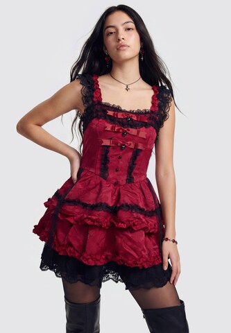myMo ROCKS Dress in Red: front