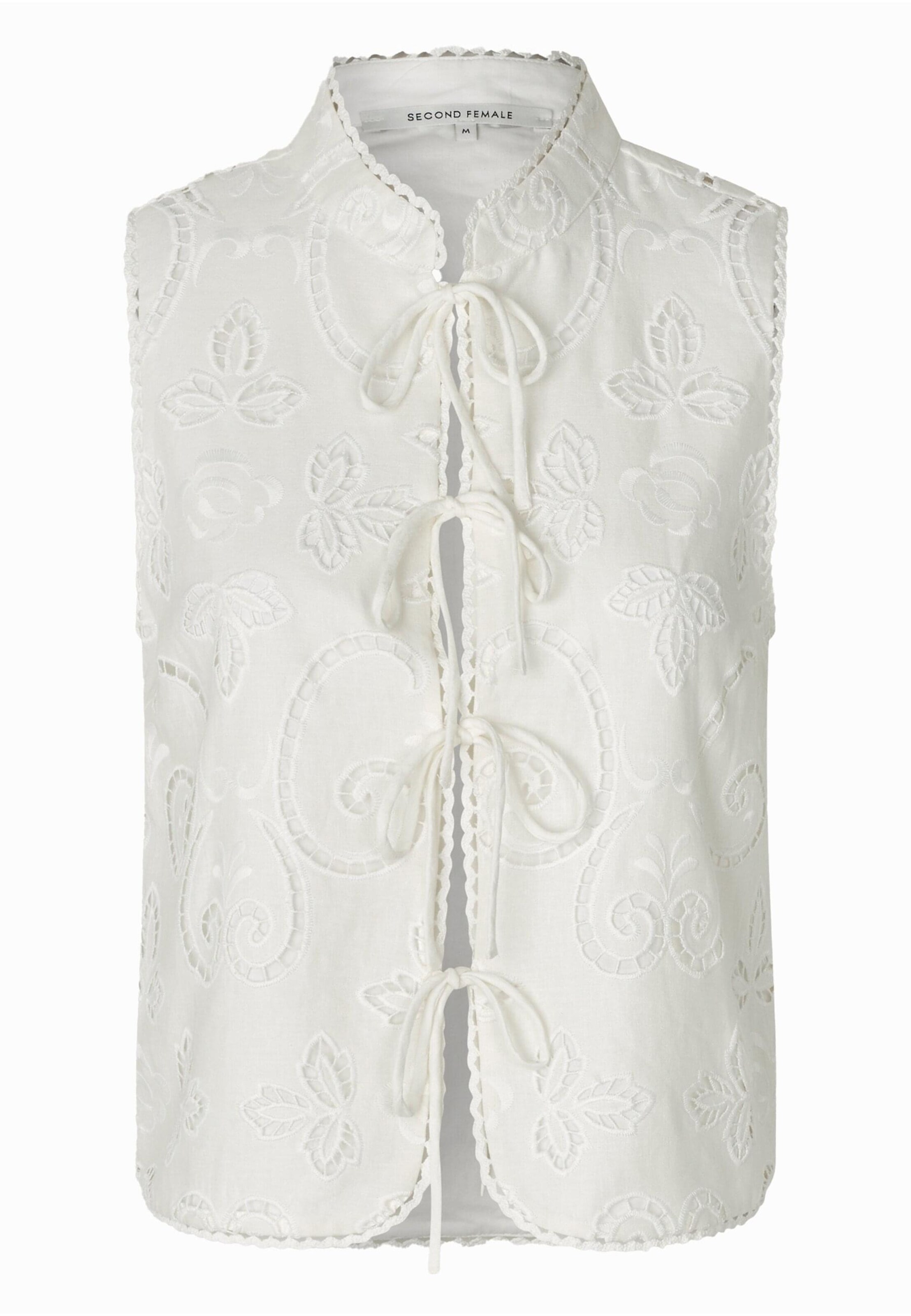 SECOND FEMALE Blouse 'Vilma' in Wit: voorkant