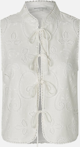 SECOND FEMALE Bluse 'Vilma' in Weiß: Vorderseite