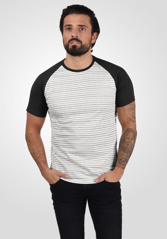 !Solid Shirt 'Sten' in Black: front