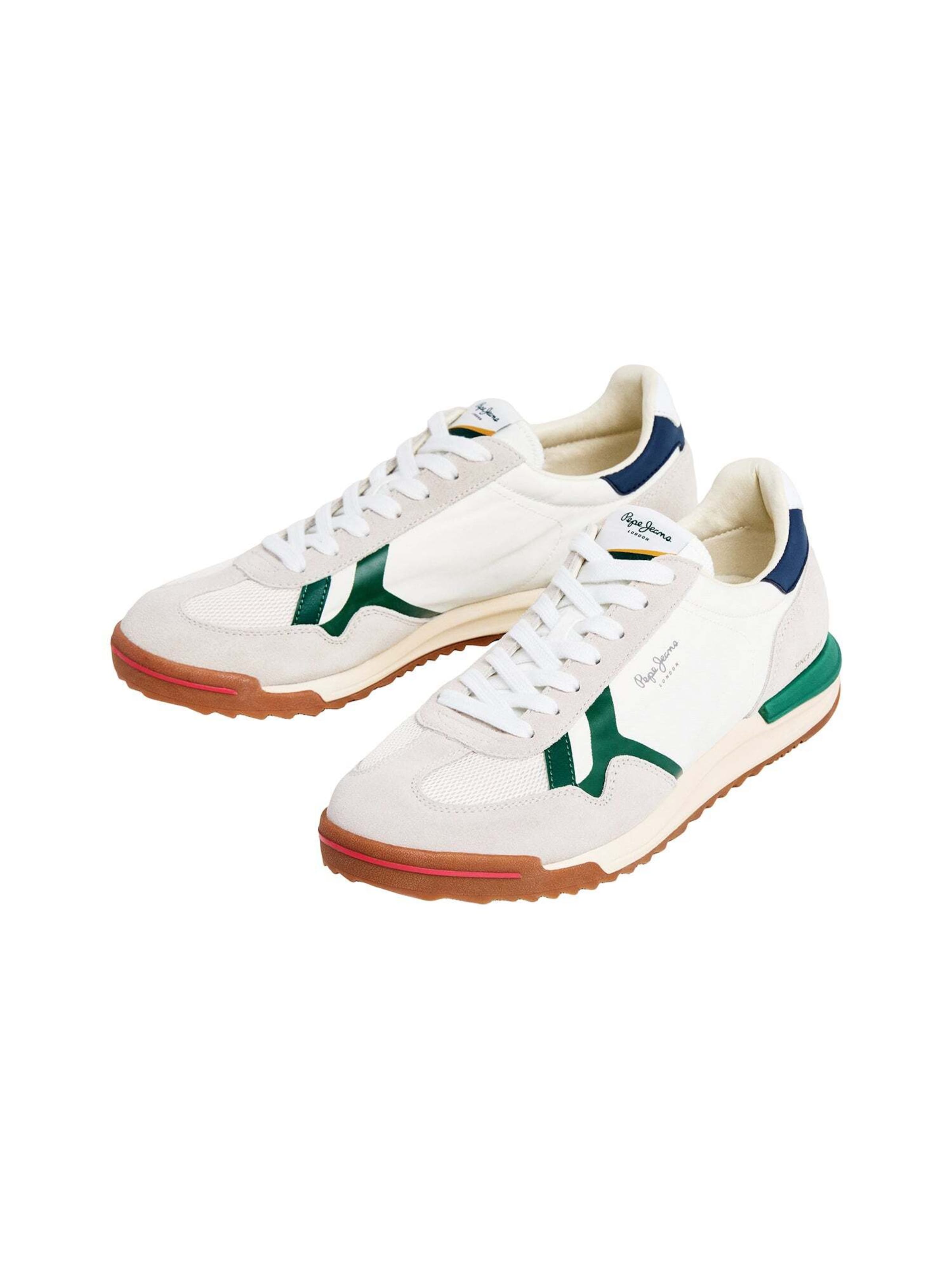 Pepe Jeans Platform trainers 'Marvin College' in White