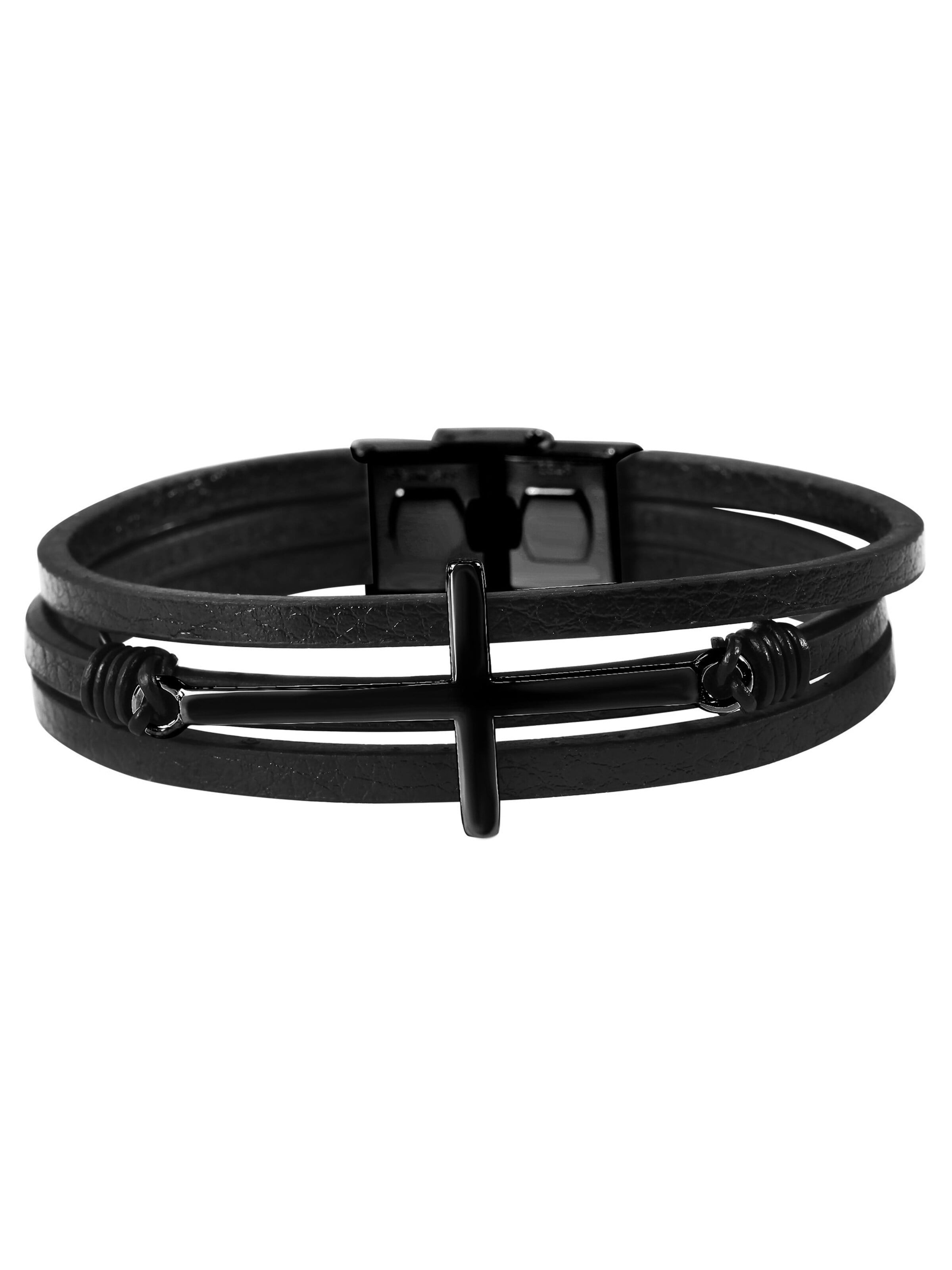 Akzent Bracelet 'Kalli, langlebig' in Black: front