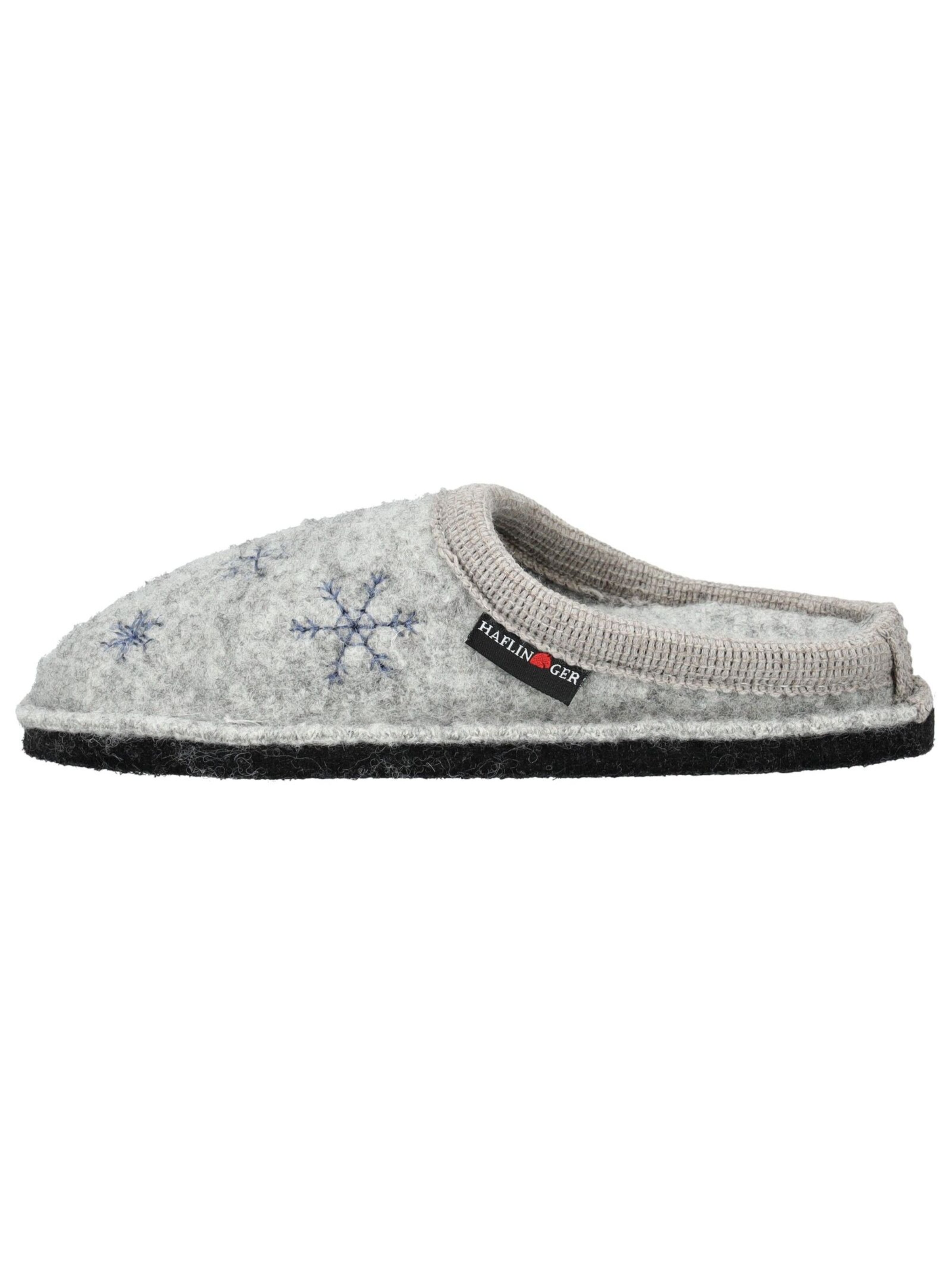 HAFLINGER Slipper in Grey