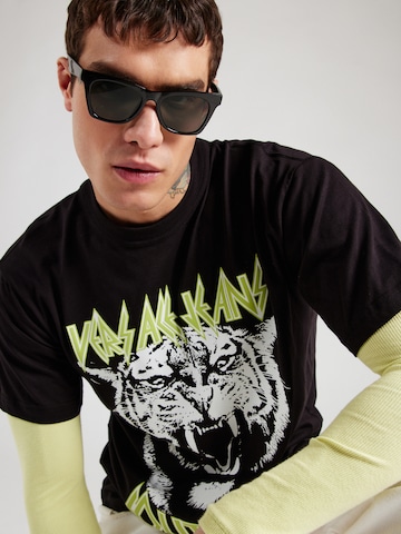 T-Shirt 'TIGER' Versace Jeans Couture en noir