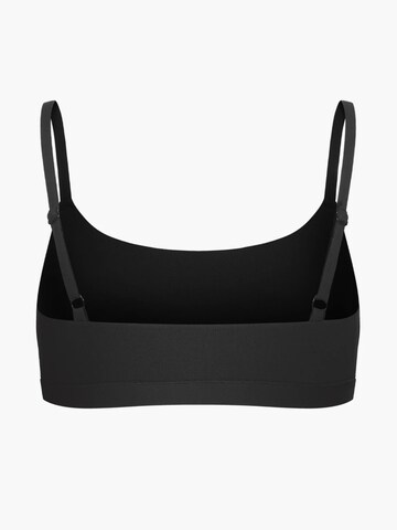 cfab (formerly creamy fabrics) - Bustier Sujetador 'Scoop Bralette' en negro