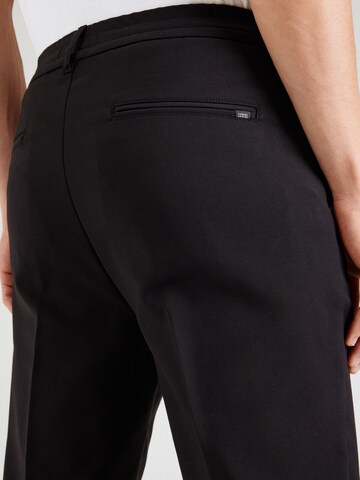 Effilé Pantalon chino 'CF Marc' Casual Friday en noir