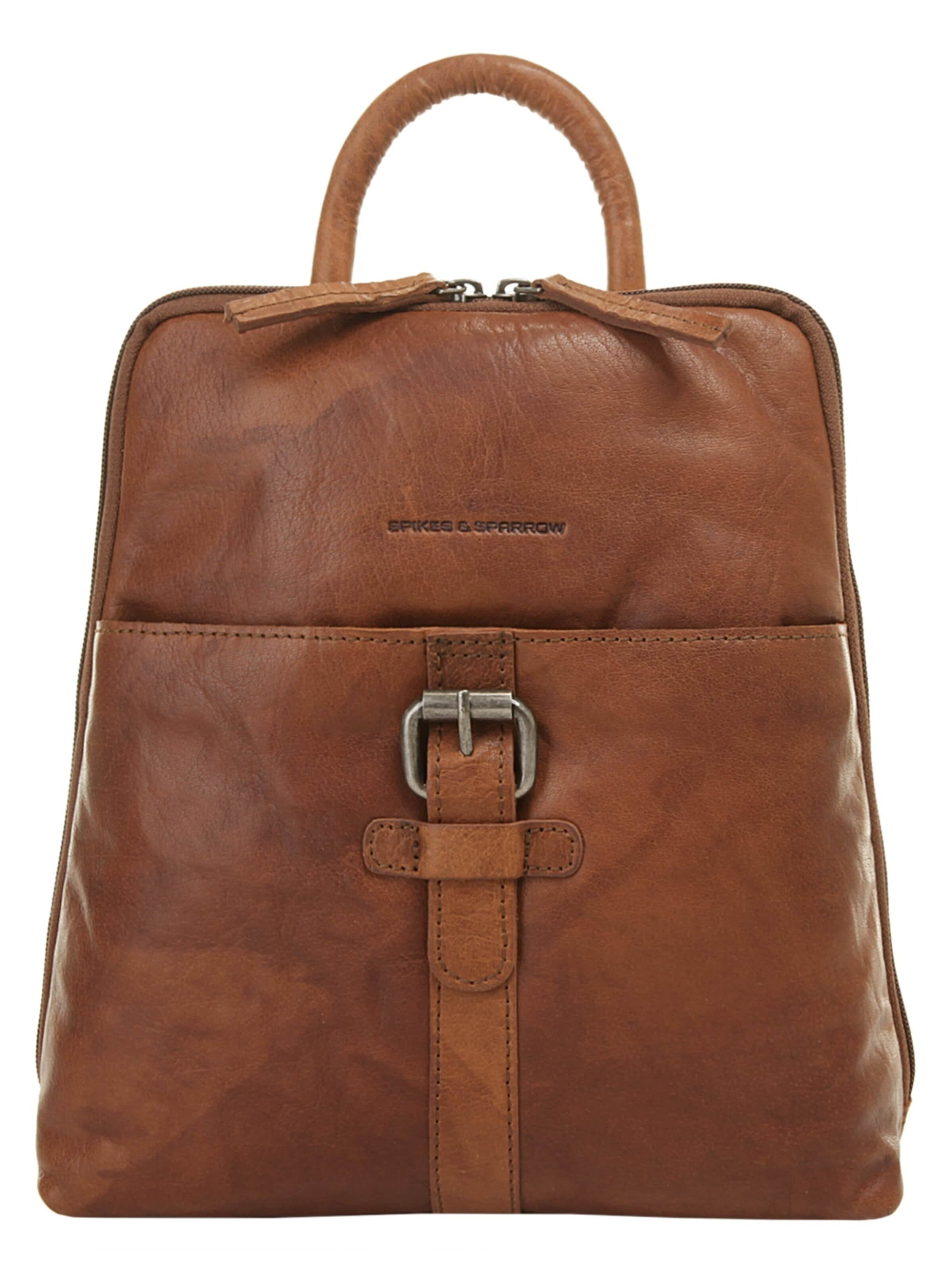 Sac à dos Spikes & Sparrow en marron : devant