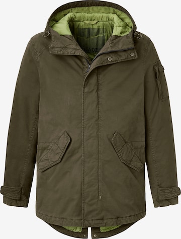 REDPOINT Winter Parka in Green: front