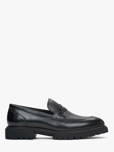 Estro Mocassins '320-65' in de kleur Zwart, Productweergave