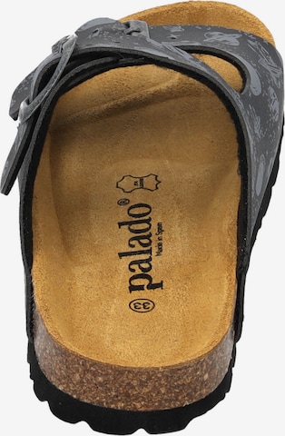 Palado Slippers 'Kids Korfu B Print' in Grey