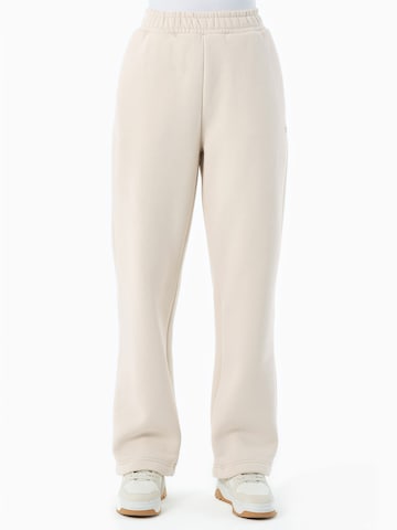 Organication Loose fit Pants in White: front