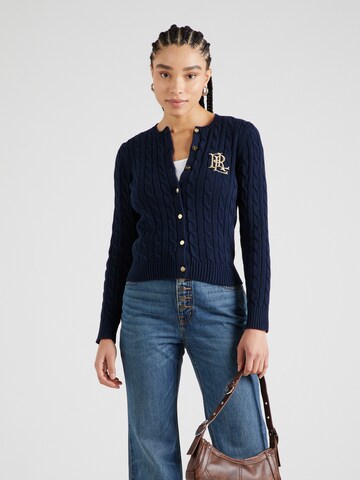 Lauren Ralph Lauren Knit cardigan in Blue: front