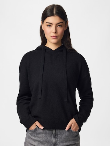 Pullover 'PCMALOU' di PIECES in nero: frontale