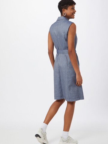 COMMA Shirt dress in Blue