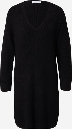 MSCH COPENHAGEN Pletena obleka 'Marthea Rachelle' | črna barva, Prikaz izdelka
