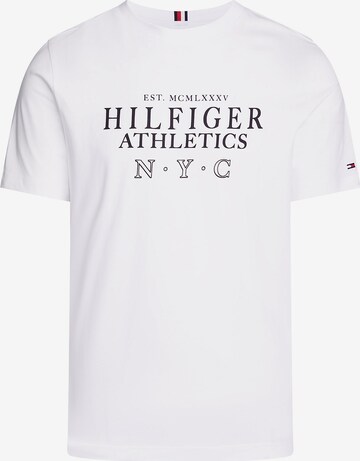 Maglietta di TOMMY HILFIGER in bianco: frontale