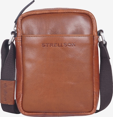 STRELLSON - Bolso de hombro 'Kenley Marcus' en marrón: frente