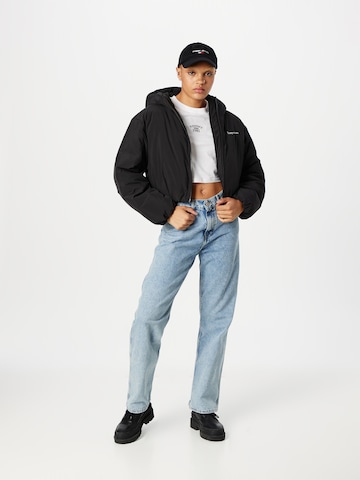 Tommy Jeans Kurtka zimowa w kolorze czarny