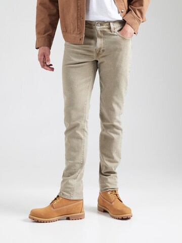 LEVI'S ® Слим Джинсы '511' в Зеленый: спереди