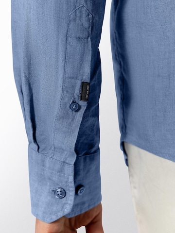 Coupe regular Chemise State of Art en bleu