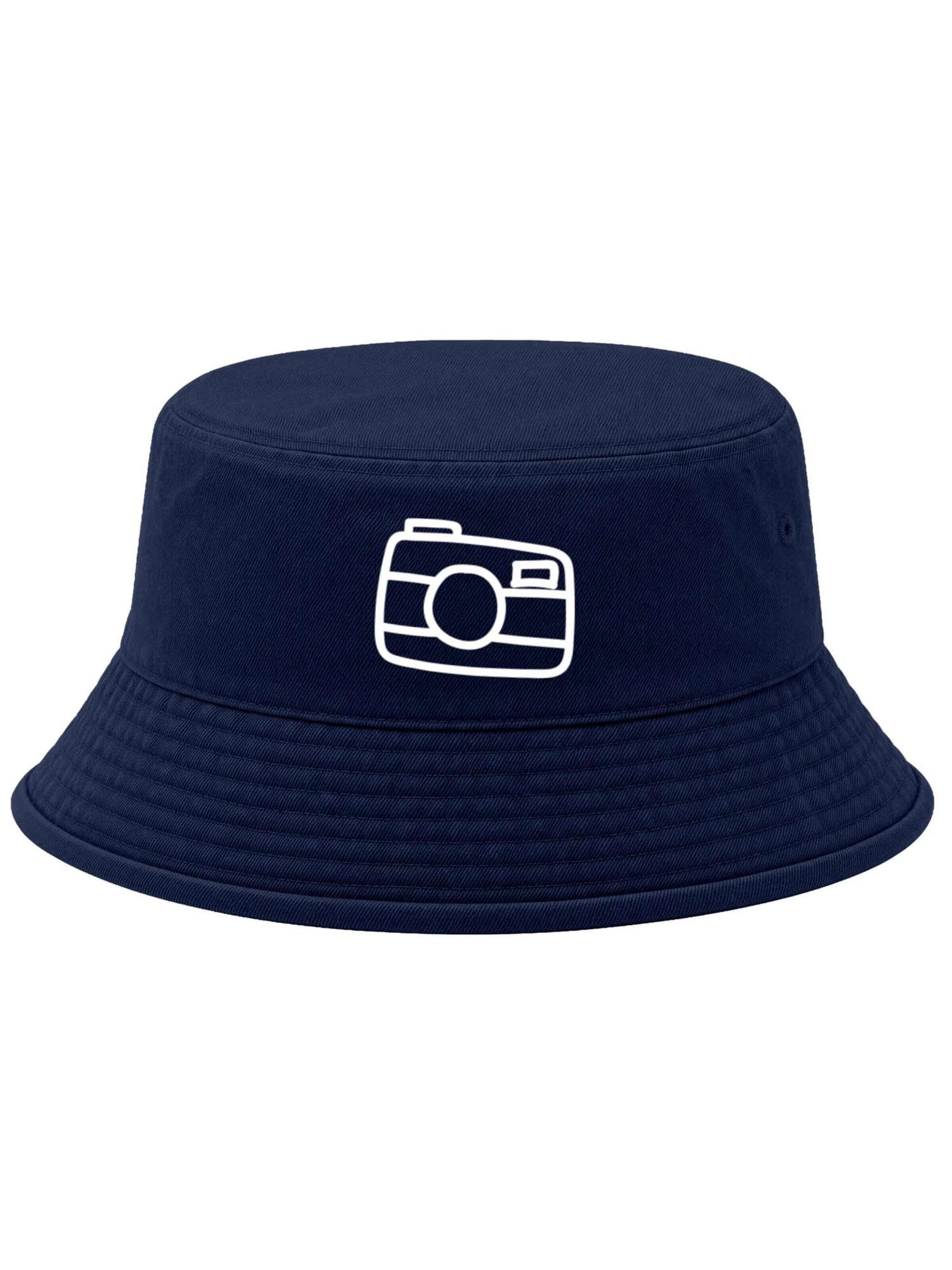 Neverless Hat 'Photography' in Blue: front