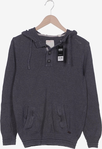ESPRIT Sweatshirt & Zip-Up Hoodie in S in Grey: front