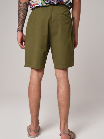 Loosefit Pantalon Antioch en vert