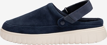 LLOYD Pantolette 'TORO SNAP' in Blau: Vorderseite