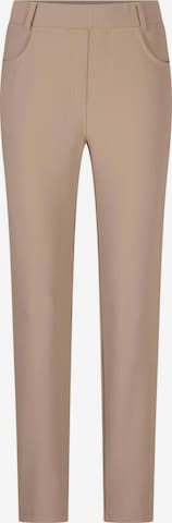 Goldner Trousers 'Louisa' in Beige: front